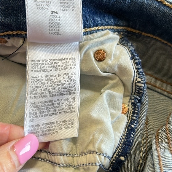 MOTHER The Stunner Two Step Fray Love for Sale Jean Sz 26 - Picture 13 of 15